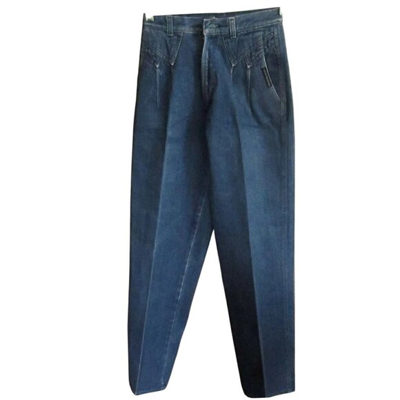 Vintage womens Jeans 9/10 26x33 ROCKY MOUNTAIN DENVER RANCHER HIGH WAIST Denim - Picture 2 of 7